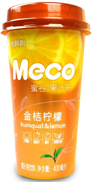 香飘飘 MECO 果汁茶【金桔柠檬味】400ml